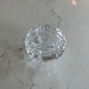 Orrefors candle holder crystal